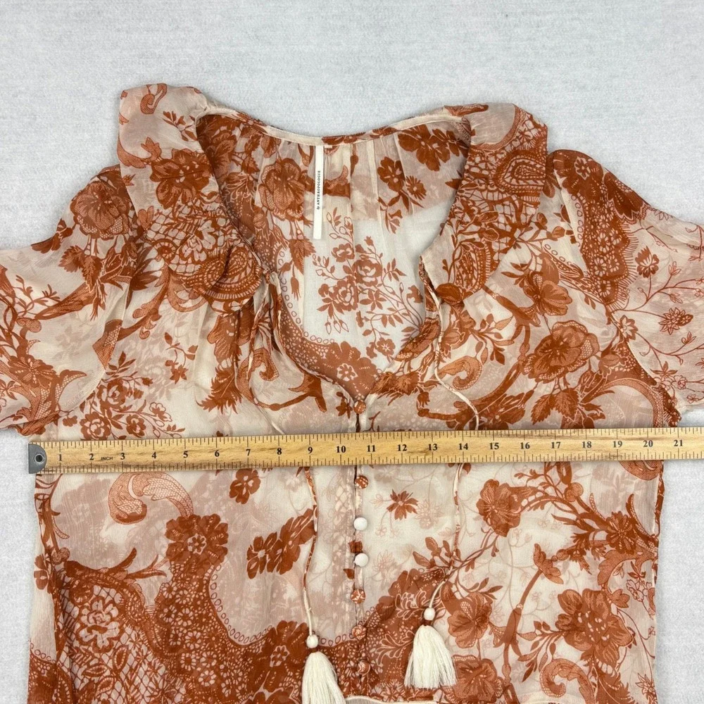 Anthropologie floral paisley
